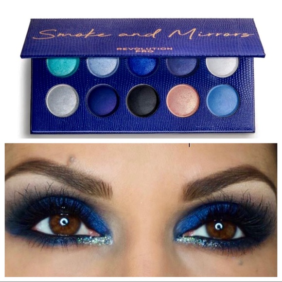 ๐2X HP๐NIB REVOLUTION PRO โSmoke & Mirrorsโ 10Pc Intense Eyeshadow Kit - Picture 12 of 16